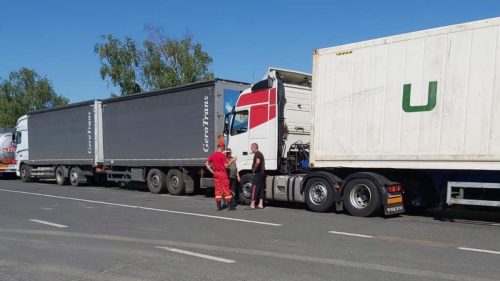 Razii pe drumurile din Moldova: aproape 50 de șoferi și firme, amendați pentru camioane supraîncărcate