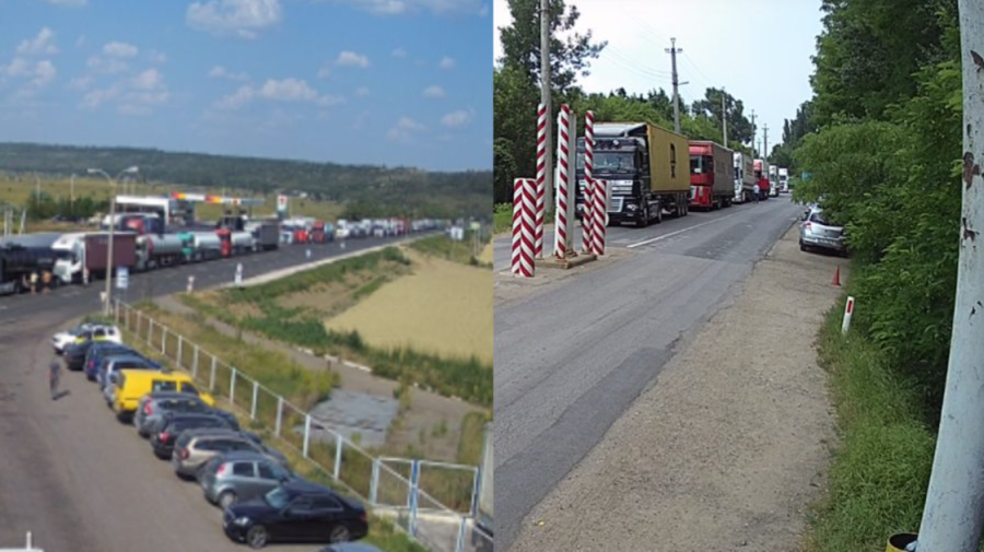 FOTO, VIDEO Rândurile s-au diminuat… pentru două săptămâni! Coloane de camioane staționează din nou la hotarele țării