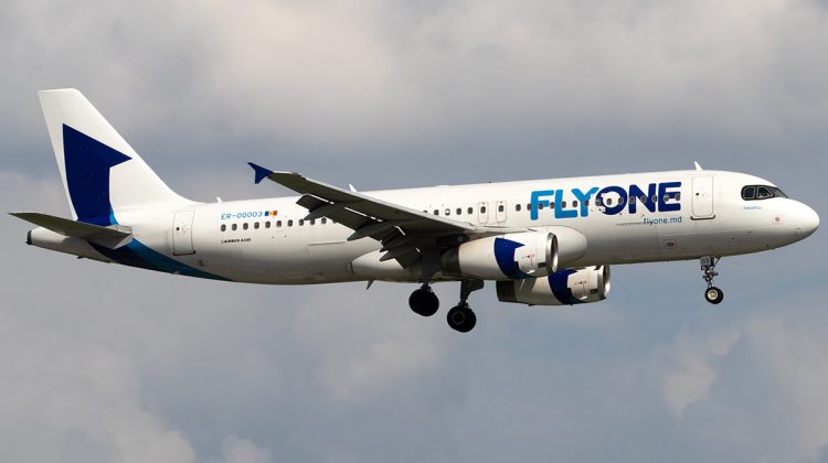 Alerta cu bombă ține la sol avionul FlyOne. Cursa Chișinău-Amsterdam-Chișinău a fost anulată