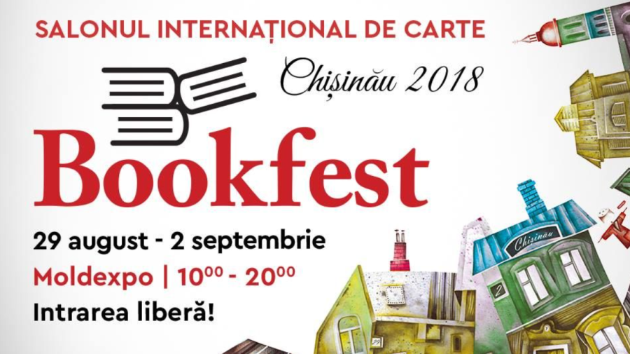 Bookfest revine la Chișinău! Intrarea pentru public este liberă