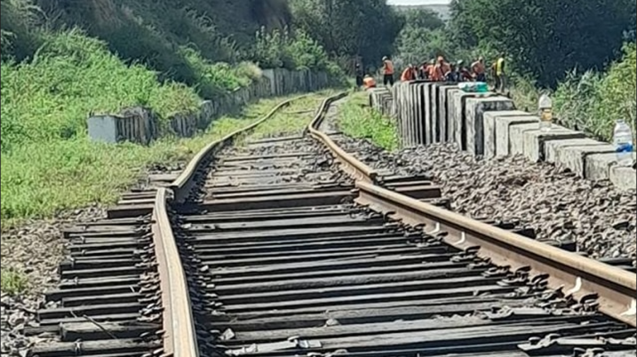 Calea ferată a lui Voronin, înghițită de alunecările de teren! Spînu dezvăluie când va fi reluată circulația trenurilor