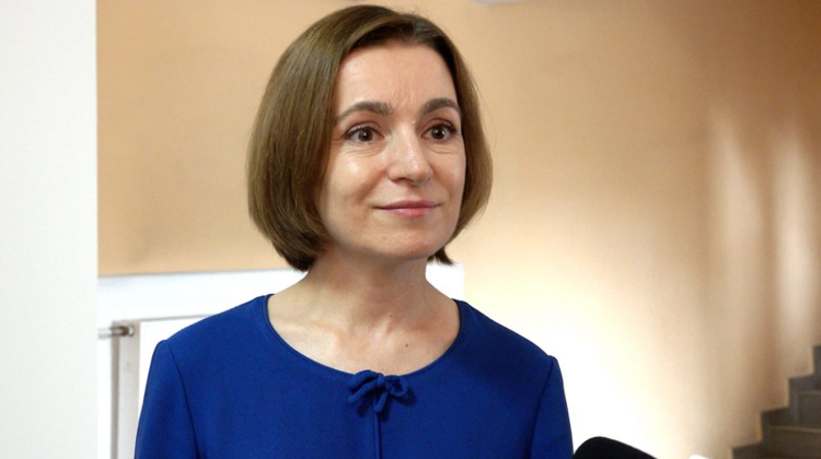Maia Sandu îi dă replica lui Putin: Nu e treaba lui unde păstrează Moldova gazul. Am plătit pentru el