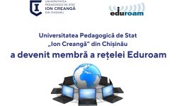 Universitatea Pedagogică de Stat „Ion Creangă” din Chișinău a devenit membră a rețelei Eduroam. Ce înseamnă