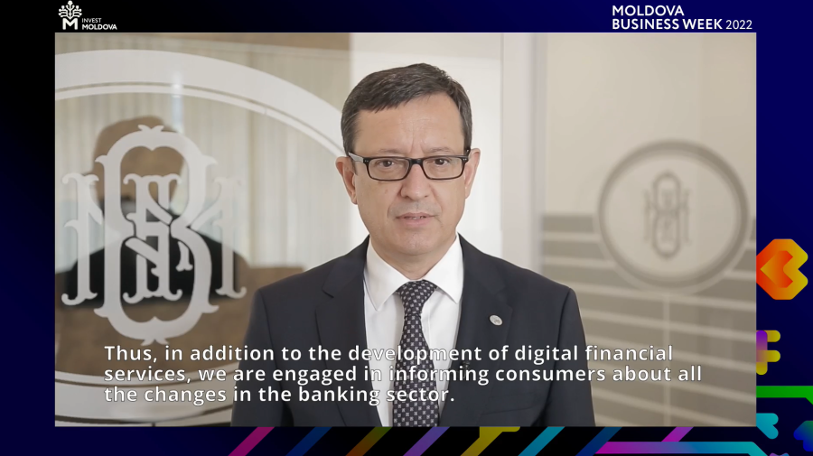 Guvernatorul BNM la Moldova Business Week: Șocurile demonstrează că avem un sector bancar puternic și rezilient