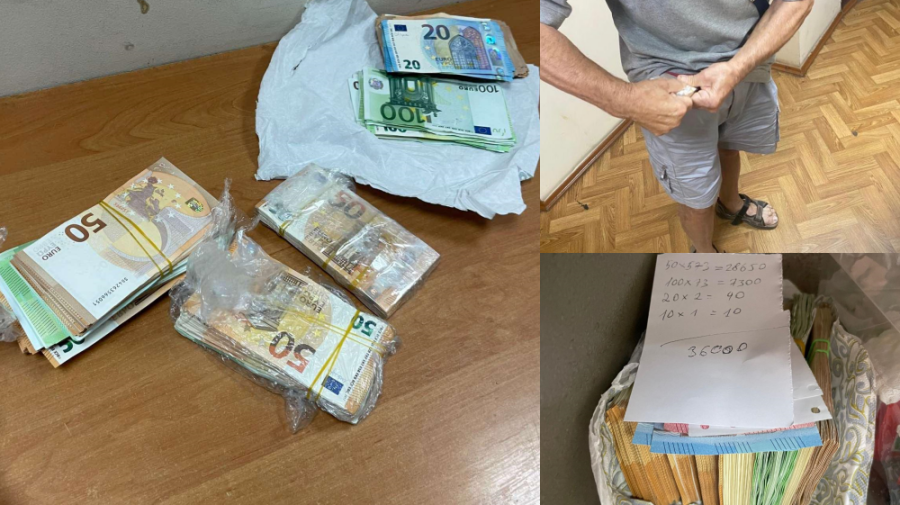 (FOTO) Au încercat să scoată bani din țară, fără să-i declare! Sumele depistate de vameși la aeroport și PTF Leușeni