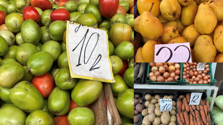 (FOTO) Aici găsiți fructe de sezon și totul pentru murături! Prețurile de la Piața Centrală pentru 27 septembrie