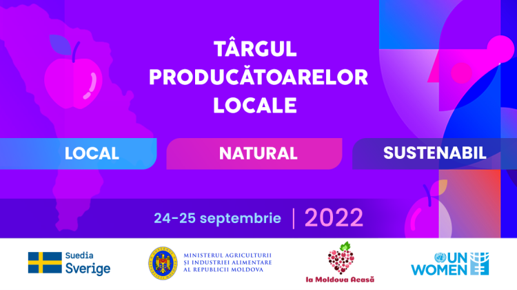 La Chișinău se va organiza „Târgul producătoarelor locale”. Unde va avea loc și cine va participa