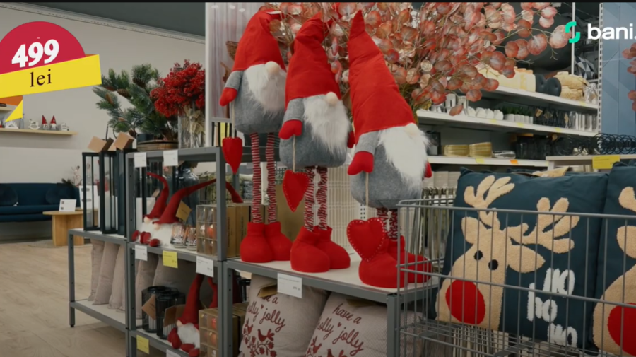 (VIDEO) Vin sărbătorile de iarnă: Decorațiile sunt deja în vânzare. Care sunt prețurile