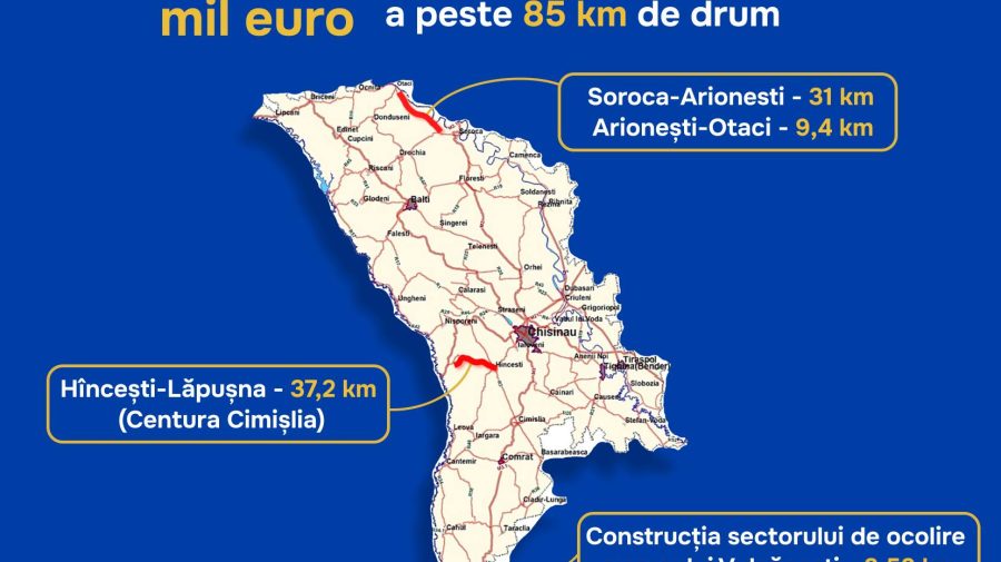 85 km de drum pentru 100 milioane de euro