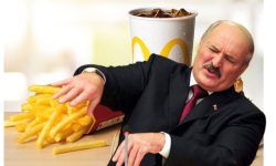 Lukaşenko ironizează McDonald’s după ce a părăsit Belarus: Și noi putem tăia pâine în două