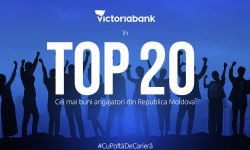 Victoriabank: Unica bancă din clasamentul celor mai buni 20 de angajatori din țară