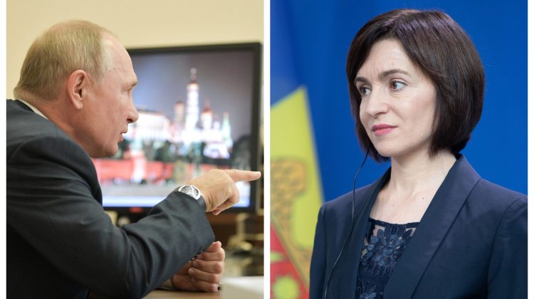 Putin turbă de furie! Maia Sandu l-a sfidat. A refuzat să participe la summitul CSI de la Sankt Petersburg