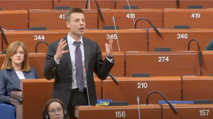 (VIDEO) Deputat ucrainean, în plenul Adunării Parlamentare a Consiliului Europei: Mulțumesc Moldova