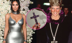 Kim Kardashian a cumpărat la licitație un crucifix purtat de prințesa Diana. Cât a plătit