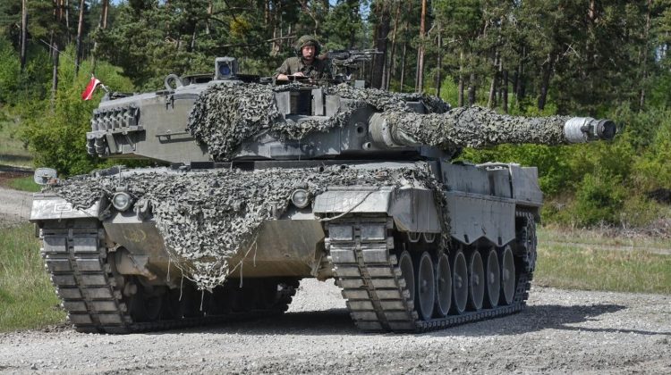 Ucraina a primit tancurile promise de Germania. Câte vehicule vor ajunge pe câmpul de luptă