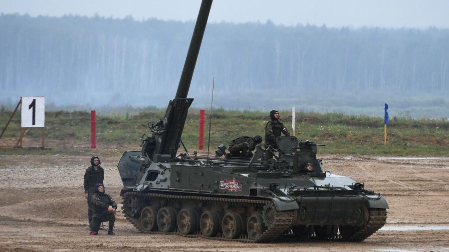 Vladimir Putin a trimis în Ucraina „Barosul”, cel mai puternic mortier din lume