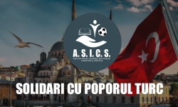 Asociația A.S.I.C.S. a donat 1 milion de lei pentru a ajuta poporul turc după seismele devastatoare