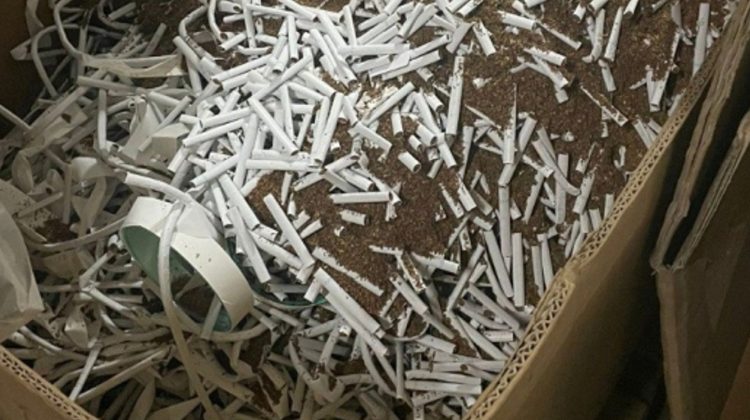Fabrică de țigări clandestină descoperită la Rezina! Traficanții au făcut avere