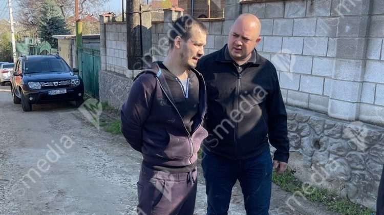 Primele imagini cu Șaran reținut la Durlești într-o casă părăsită