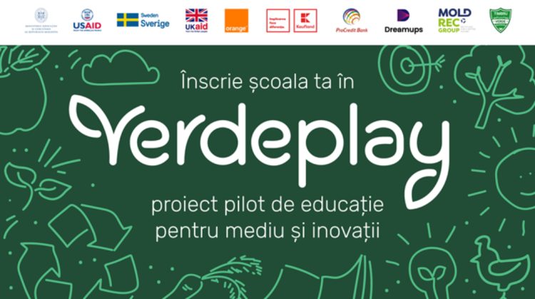 A fost lansat Verde Play – un proiect de educație pentru mediu, care conectează elevi, profesori și afaceri sustenabile