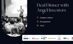 Deal Dinner with Angel Investors revine cu o nouă ediție. Cei mai buni vor merge la București