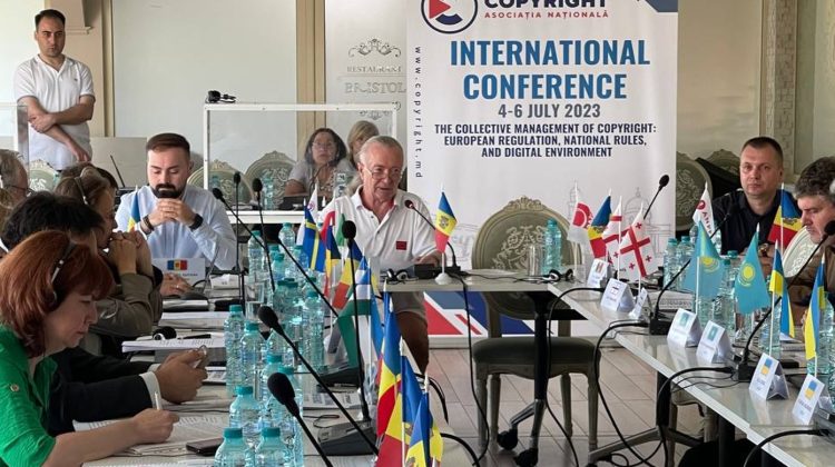 La Chișinău, a avut loc Conferința Internațională pe domeniul dreptului de autor și a drepturilor conexe