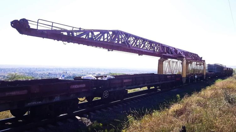 Vagoanele cu cereale răsturnate la Ceadît-Lunga! 50 de angajați lucrează la reparația a 150 de metri de cale ferată