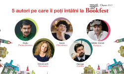 Bookfest Chișinău 2023 îți face cunoștință cu scriitorii tăi preferați. Iată cinci autori care vor fi la eveniment