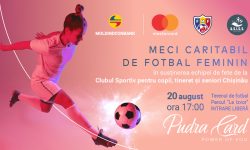 Moldindconbank te invită la un spectacol de fotbal feminin, organizat în scop caritabil