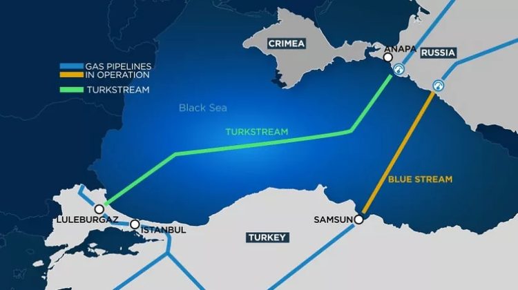 Turcia aduce gazul din Rusia înapoi în Europa