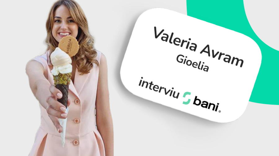 10 LEI// Cum a reușit Valeria Avram să aducă în Moldova franciza Gioelia, înghețată italiană autentică