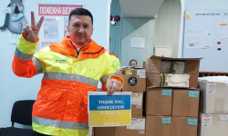 Spitalele din Ucraina au primit produsele medicale, transmise de către A.S.I.C.S.
