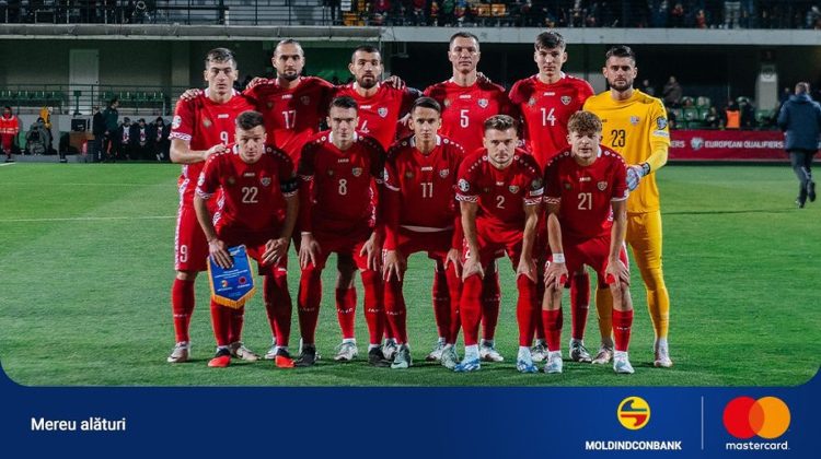 Moldova a încheiat la egalitate cu Albania. Meciul, susținut în tribune de către echipa Moldindconbank