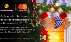 ”Crăciunul cu buzunarul plin” – noua promoție marca Moldindconbank și Mastercard