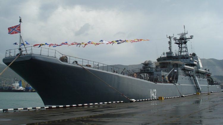 Novocerkask – nava rusească distrusă în explozia din Crimeea! Forbes: Costă 750 milioane de dolari