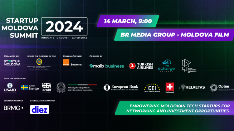 Startup Moldova Summit 2024: Noi oportunități pentru antreprenori și startup-urile din Republica Moldova