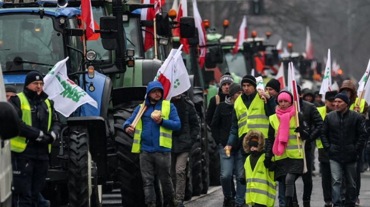 Mesaj aiuritor la protestul fermierilor polonezi: Putin este îndemnat să atace ”Ucraina, Bruxelles și guvernul nostru”