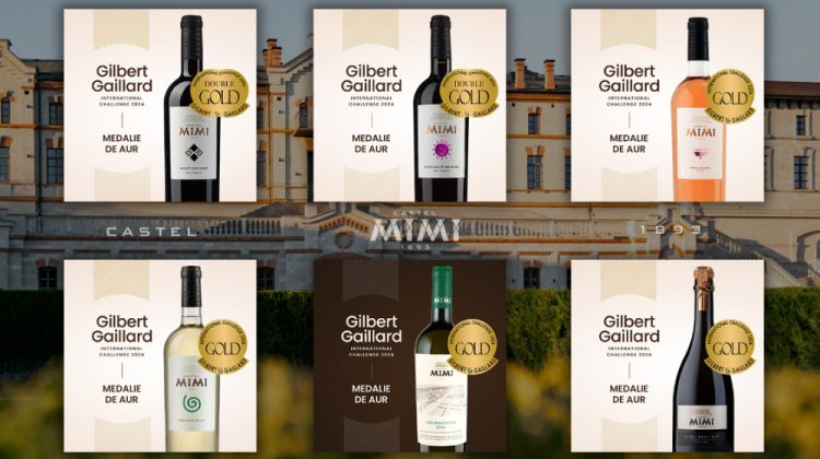6 medalii de Aur şi Dublu Aur în Franţa pentru vinurile din soiuri autohtone produse de Castel Mimi