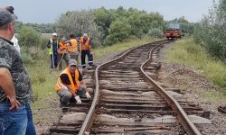 Calea ferată a lui Voronin rămâne o ruină. Ucrainenii nu și-au onorat obligațiile contractuale