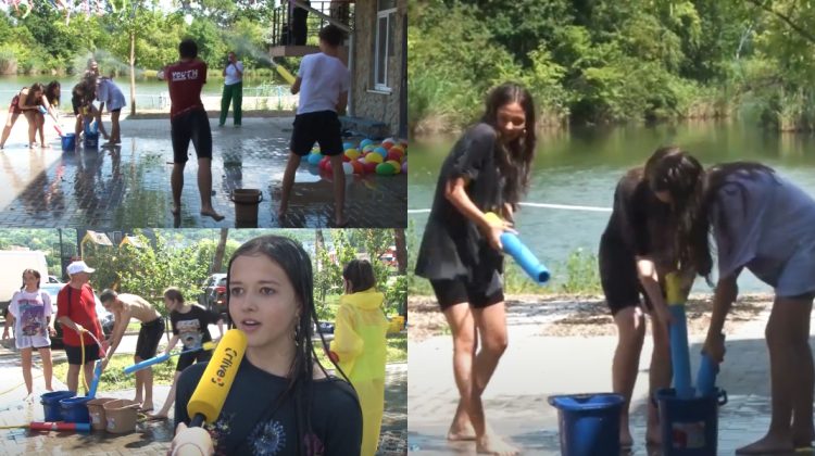 Water Day – marea bălăceală a tinerilor din municipiul Chişinău