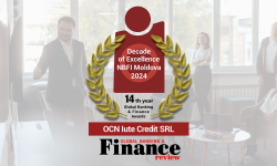 Premiul de excelență Global Banking and Finance Awards a fost obținut de compania iute Moldova