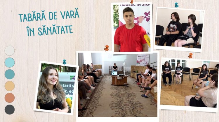 VIDEO Tabără de vară pentru voluntarii în sănătate, unde au fost abordate problemele tinerilor