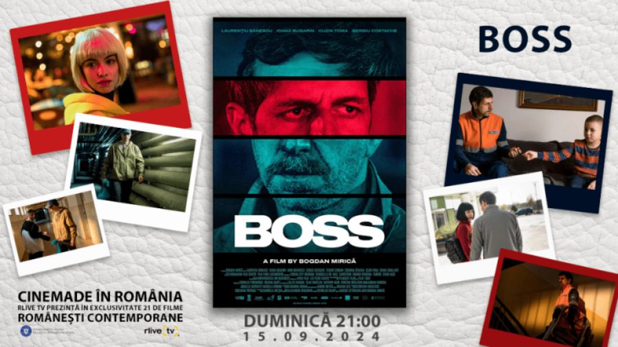 VIDEO CineMADE în România: Filmul românesc „Boss”, duminică seara, în exclusivitate la RLIVE TV