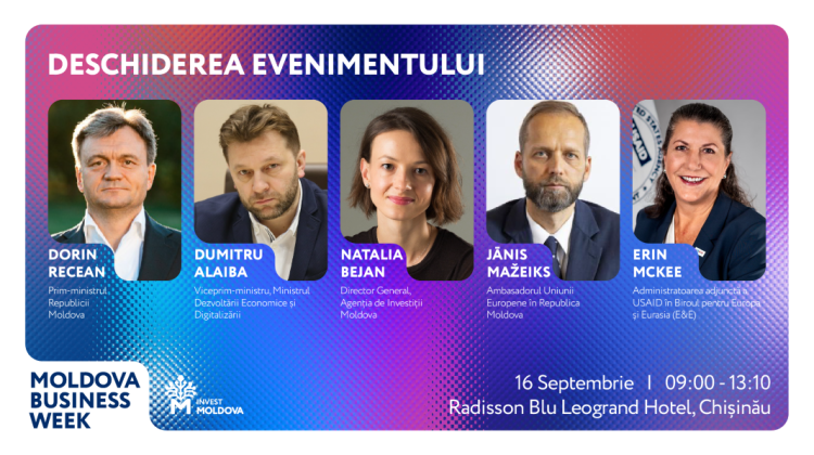 Moldova Business Week 2024. Cunoaște potențialul economic al celor 4 regiuni în care se desfășoară evenimentul