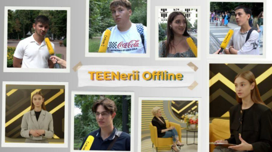 VIDEO TEENerii Offline, la RLive TV. Cântăreții stradali – părerea trecătorilor și a Allei Donțu