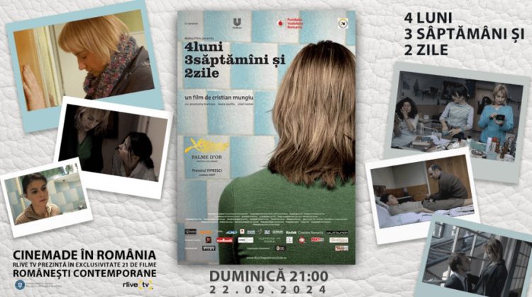 VIDEO CineMADE în România: Filmul de Oscar „4 luni, 3 săptămâni și 2 zile”, duminică seara, exclusiv la RLIVE TV