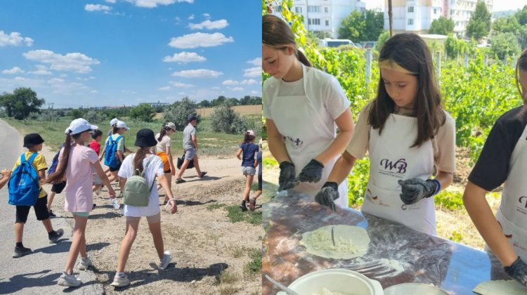 30 de copii moldoveni şi din familii de refugiaţi ucraineni au participat la Şcoala Turismului Sportiv din Ceadîr Lunga