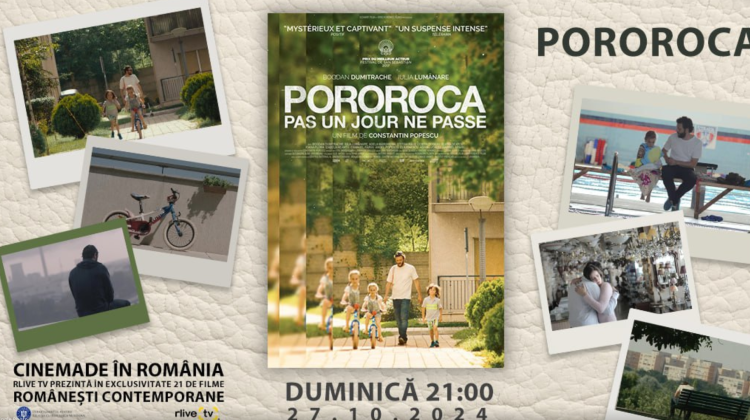 VIDEO CineMADE în România: Filmul românesc „Pororoca”, duminică seara, în exclusivitate la RLIVE TV