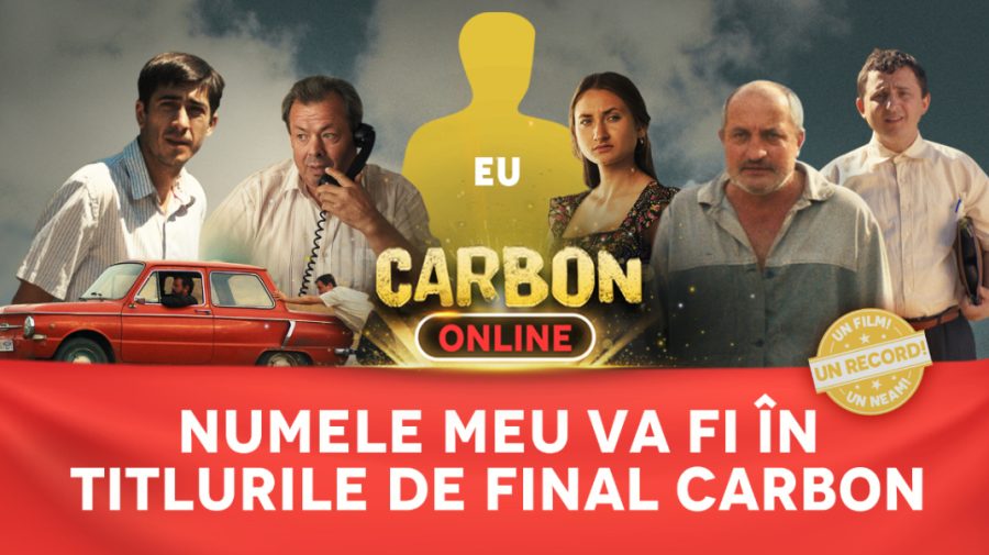 Hai în titlurile de final ale filmului CARBON! Moldoveni din 59 de țări și-au asigurat deja un loc la premiera online