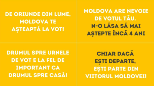 Departe de casă, dar aproape de a face istorie! Mesajele pe care să le trimiți rudelor de peste hotare, înainte de vot